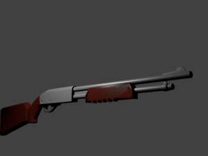 shotgun01 3D Model