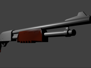 shotgun01 3D Model