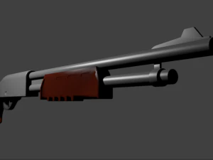 shotgun01 3D Model