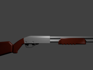 shotgun01 3D Model