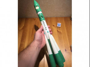 vostok-1 soviet semyorka r-7 family roket 3D Print Model