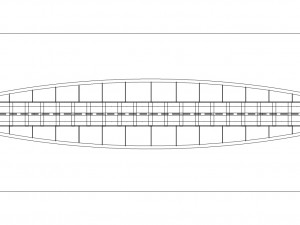 modern bridge 3D 모델