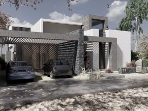 modern house minimalist 3D Model