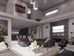 modern house minimalist 3D Model