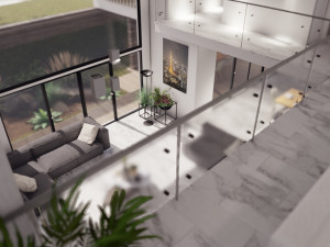 modern house minimalist Modèle 3D