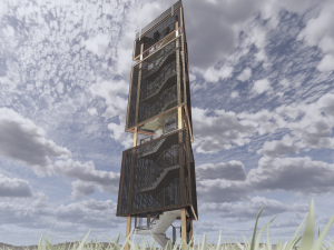monument- totem- viewpoint- pedestrian tower Model 3D