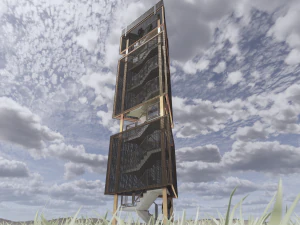 monument- totem- viewpoint- pedestrian tower 3D Model