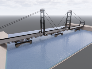bridge Model 3D