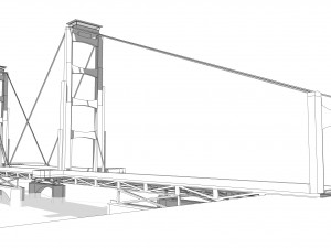 bridge Model 3D