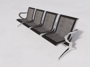 waiting chairs 3Dモデル