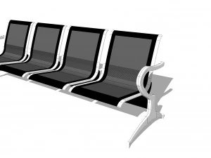 waiting chairs 3D Model