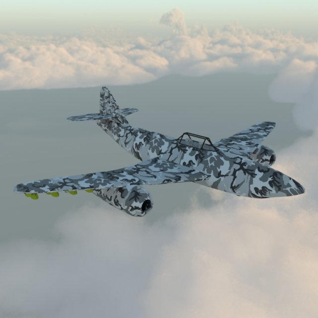 bomberplane 3D Model .c4d .max .obj .3ds .fbx .stl .blend 