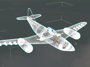 bomberplane 3D Model