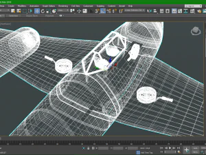 bomberplane 3D Model