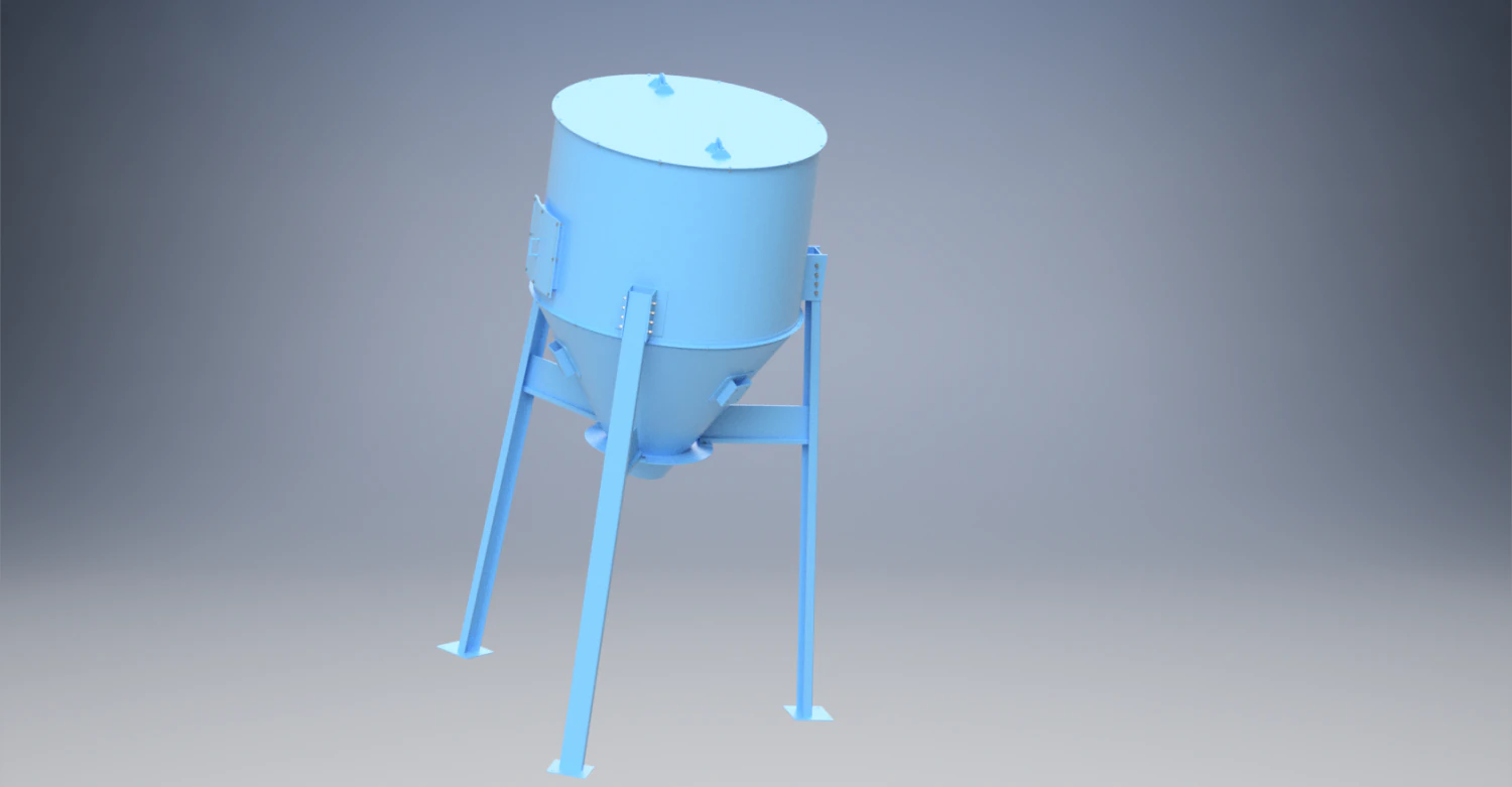silo micro 3D Model .c4d .max .obj .3ds .fbx .stl .blend 