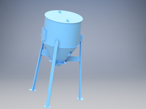 silo micro 3D 모델