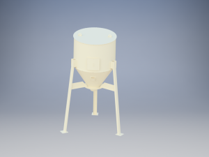 silo micro 3Dモデル