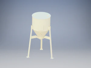 silo micro 3D Model