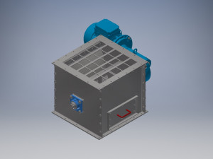 mill granulator Model 3D