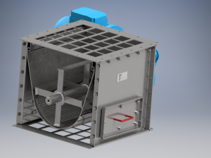 mill granulator 3D 모델