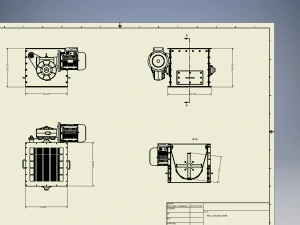 mulino granulatore Modello 3D