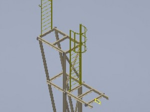 stairs 3D 모델