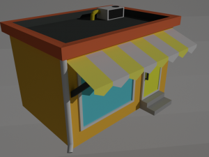 store Modelo 3D
