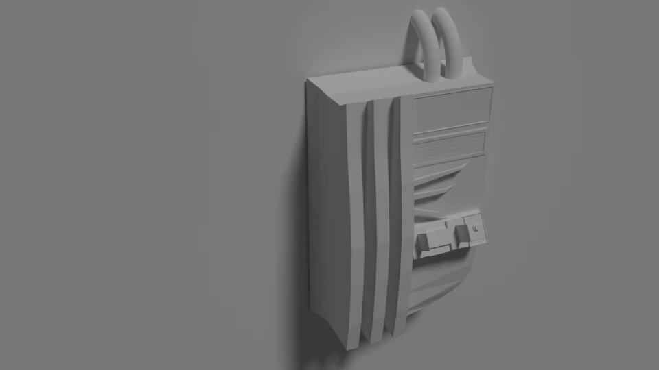 game energy charger 3D Model .c4d .max .obj .3ds .fbx .stl .blend 