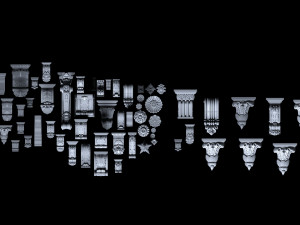 architectural elements Model 3D