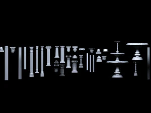 architectural elements 3D Model