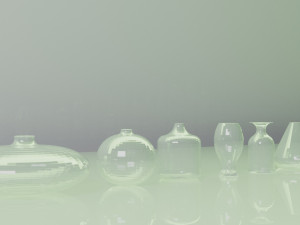 glass vases 3D मॉडल