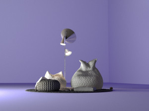 ottoman 3D-Modell