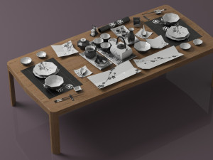 japanese cookware 3D Model
