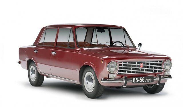 vaz 2101 3D मॉडल .c4d .max .obj .3ds .fbx .stl .blend 