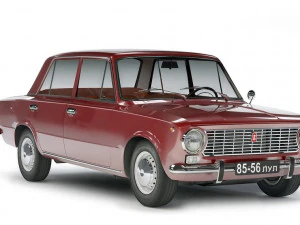 ваз 2101 3D Модель