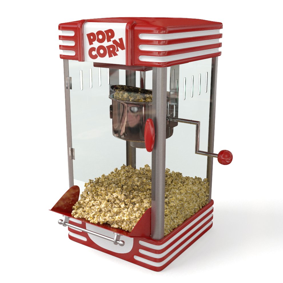 Popcorn Machine 3d Model In Store Spaces 3dexport