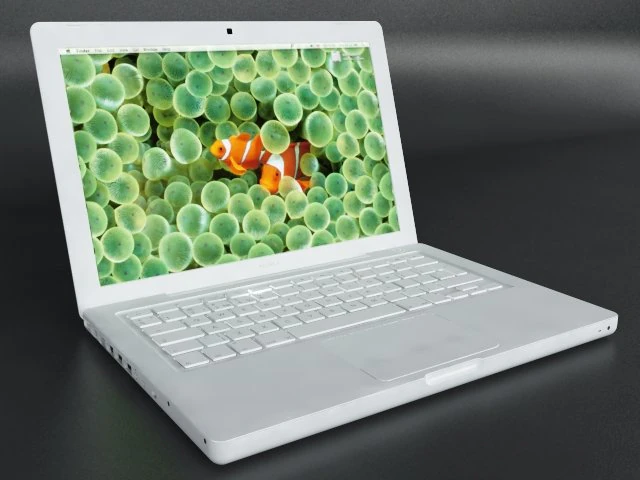 laptop 3D Model .c4d .max .obj .3ds .fbx .stl .blend 
