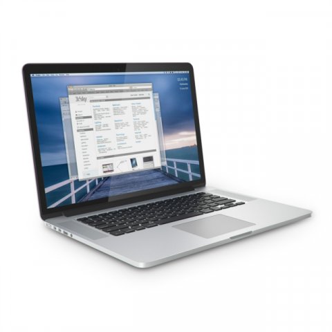 laptop 3D Model .c4d .max .obj .3ds .fbx .stl .blend