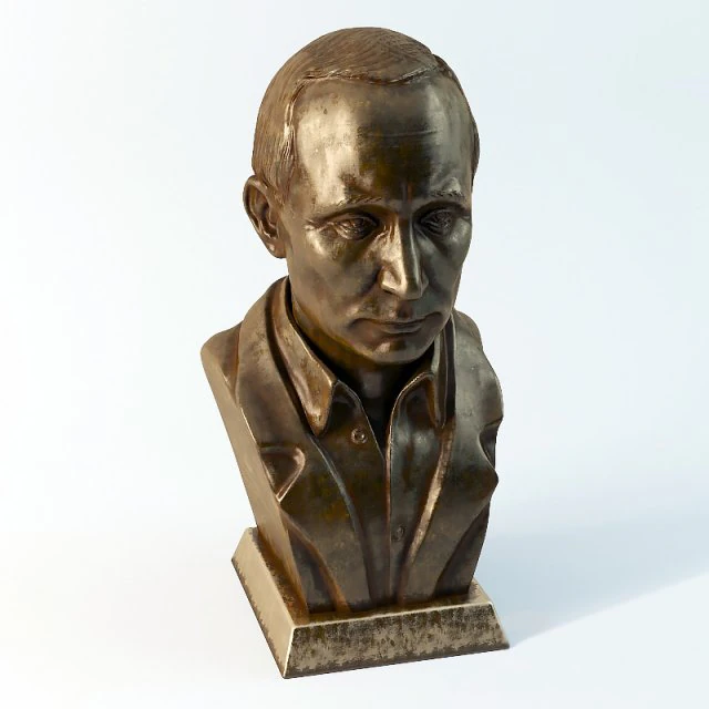 vv putin 3D Model .c4d .max .obj .3ds .fbx .stl .blend 