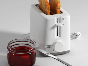 tostapane Modello 3D