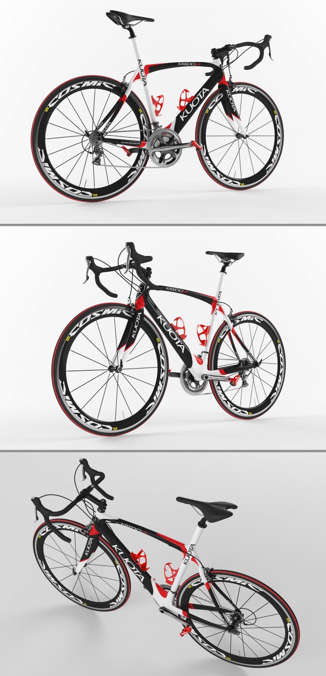 sport bike 3D Model .c4d .max .obj .3ds .fbx .stl .blend 