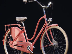 old bicycle 3D Model