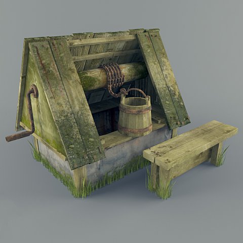 sump 3D 模型 .c4d .max .obj .3ds .fbx .stl .blend 