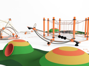 playground Model 3D