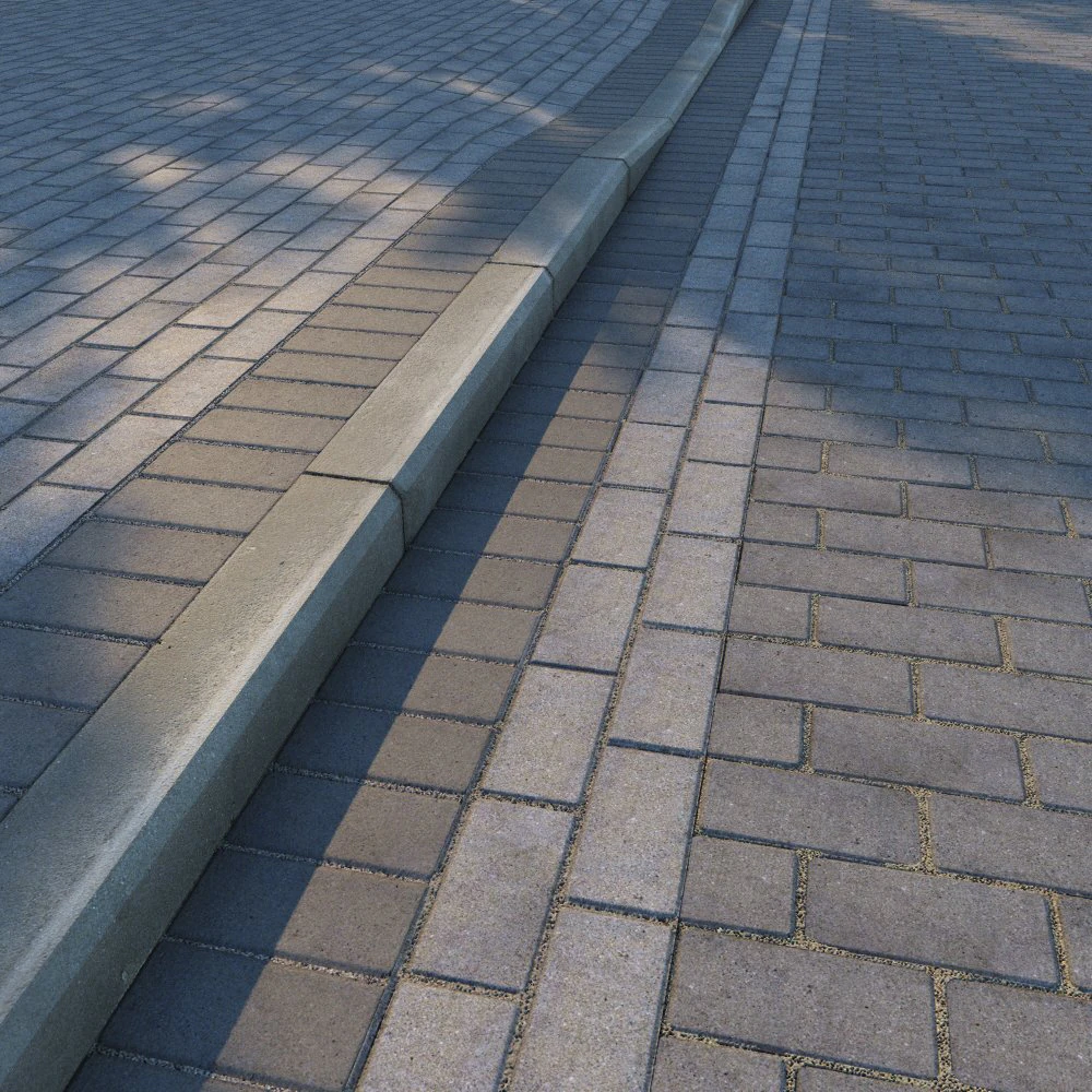 sidewalk 3D Model .c4d .max .obj .3ds .fbx .stl .blend 
