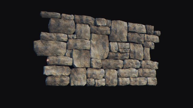 masonry 3D Модель .c4d .max .obj .3ds .fbx .stl .blend 