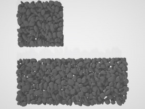 pebbles Modelo 3D