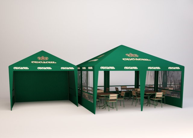 awning 3D Model .c4d .max .obj .3ds .fbx .stl .blend 