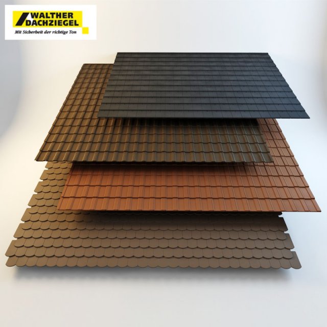 roof Model 3D .c4d .max .obj .3ds .fbx .stl .blend 