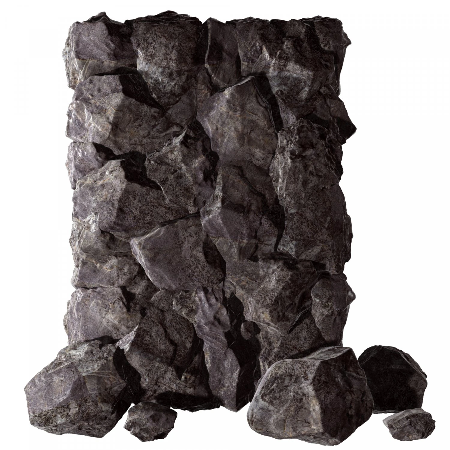 rock 3D Model .c4d .max .obj .3ds .fbx .stl .blend 